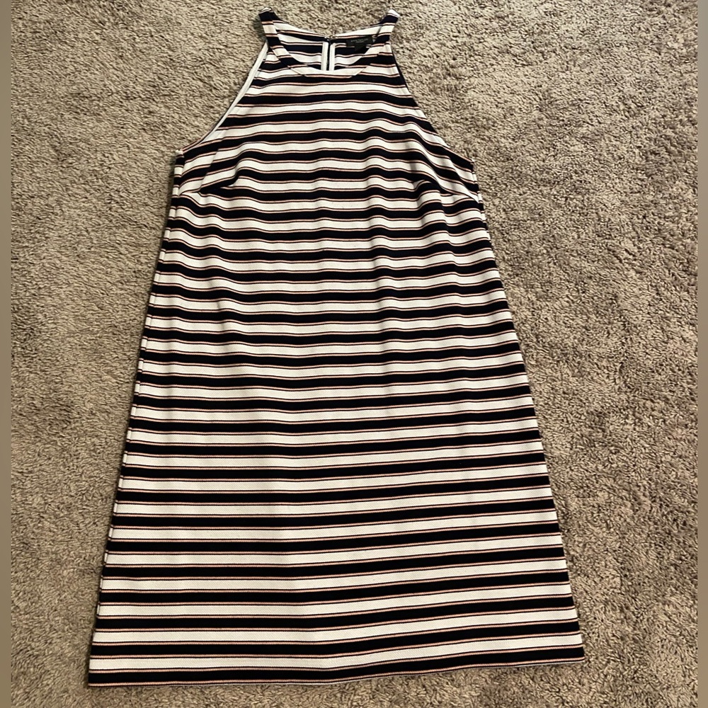 Ann Taylor Factory Striped Dress Size 8